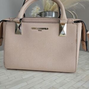 Karl Lagerfeld Pink Handbag